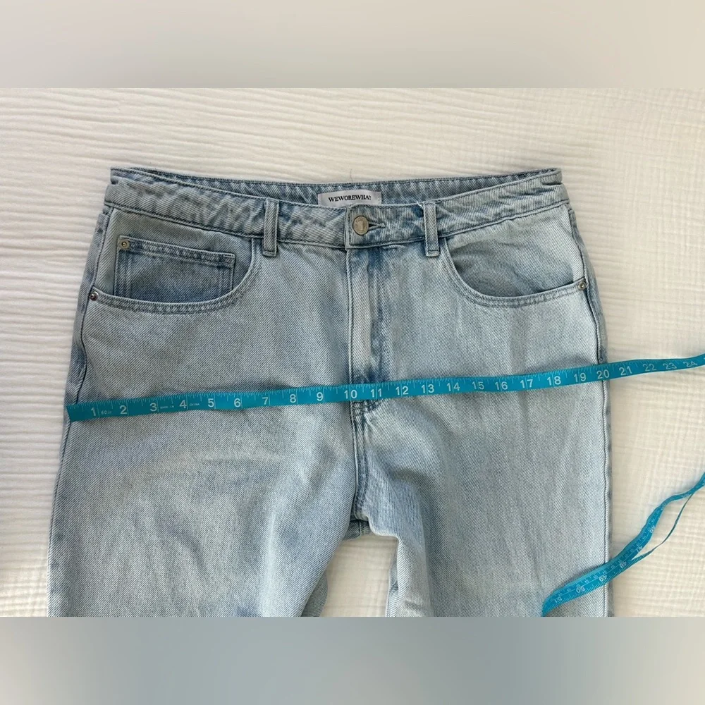 WeWoreWhat We Wore What Wide Leg Denim Jeans
Light Wash
Size 31 - Picture 6 of 9